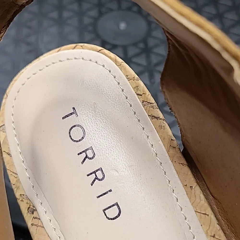 Torrid Cork Wedges- Wide